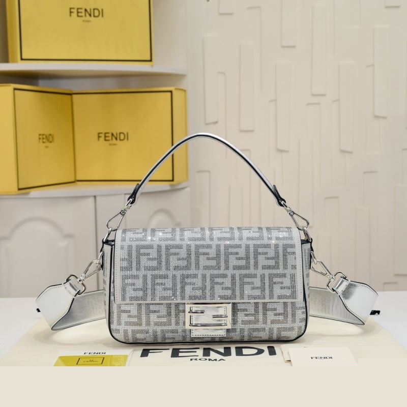F**di top handle bags